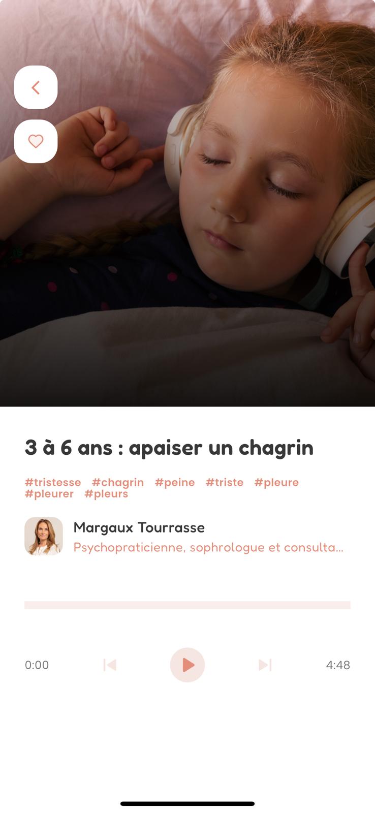 Contenu audio de Ma parenthèque